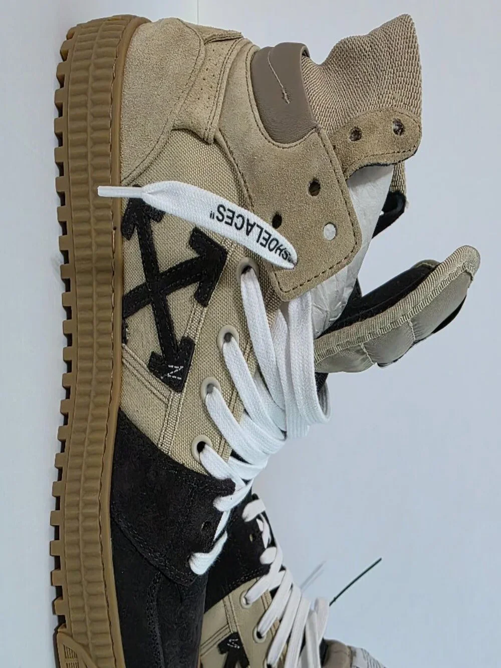 Authentic Off white High-top Sneakers